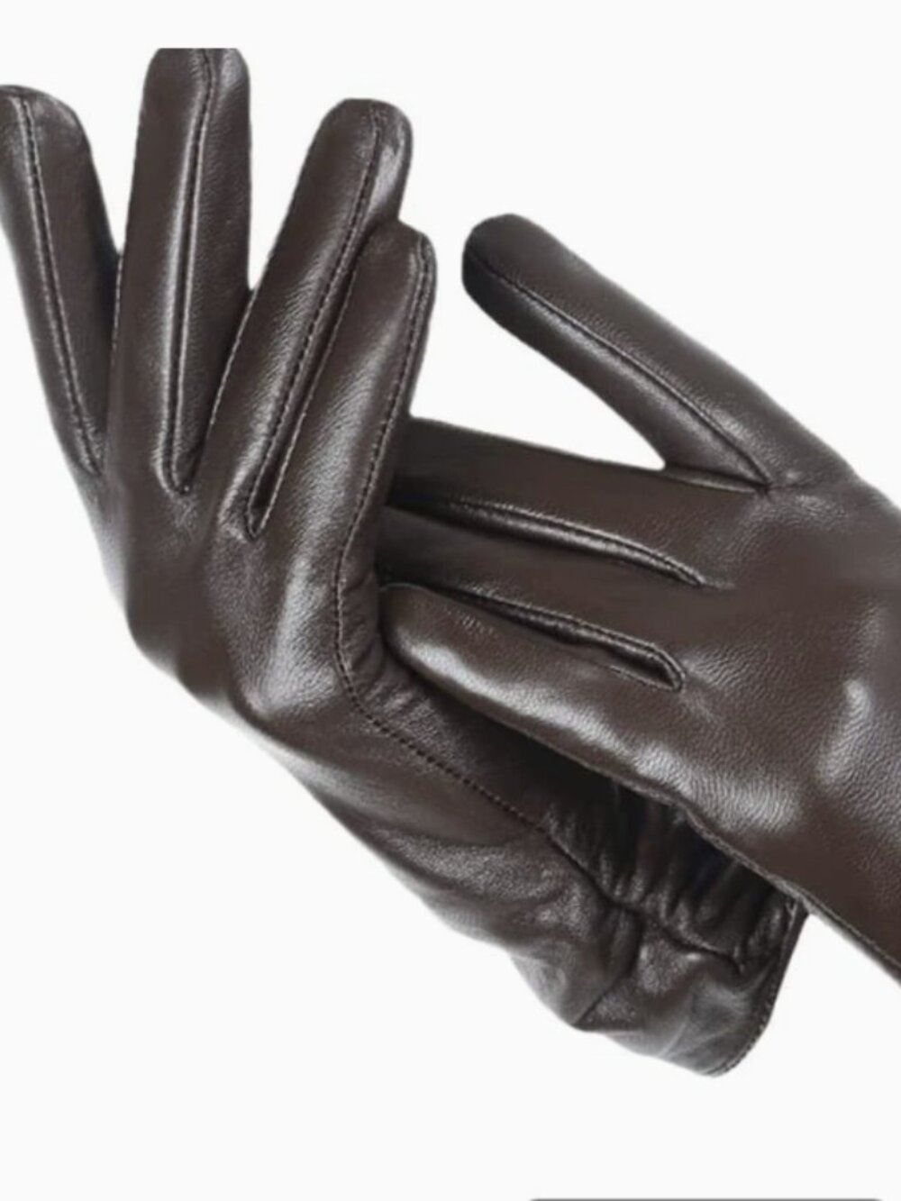 Leather Wool Gloves